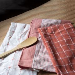 Patterned Farmhouse Tea Towel Collection Set of 3