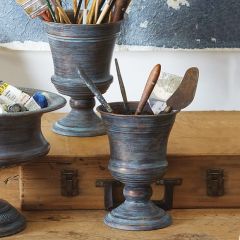 Trophy Urn Planters Set of 2