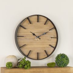Minimalist Cottage Wall Clock