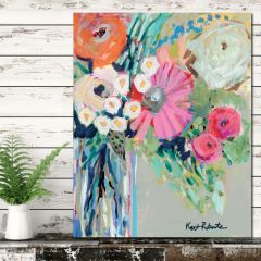 Vibrant Bouquet Canvas Wall Art