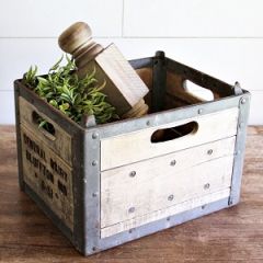Vintage Milk Crate