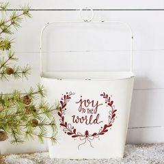 Joy Holiday Wall Pocket