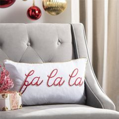 Fa La La Holiday Accent Pillow