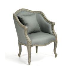 Fabric Upholstered Classic Club Chair | SHIPS FREE