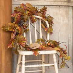Fall Charms Oak Leaf Garland