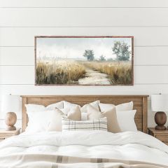 Fall Field Printed Canvas Wall Art