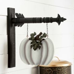 Fall Pumpkin Arrow Sign Replacement and Hanger