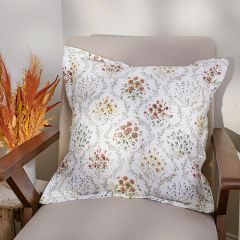 Fall Wildflowers Accent Pillow