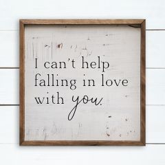 Falling In Love Lyric Wall Art