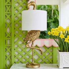 Fancy Flamingo Table Lamp