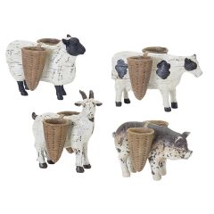 Farm Animal Figure Collection Set of 4
