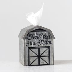 Farm Barn Tissue Box