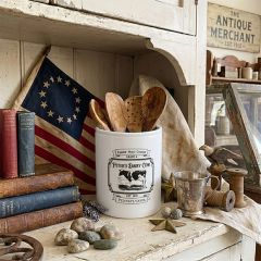 Farm Fresh Dairy Utensil Crock