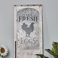 Farm Fresh Eggs Door Panel