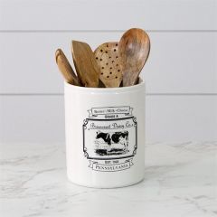 Farm Fresh Dairy Utensil Crock