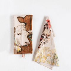 Farm Theme Tea Towel Set of 3