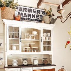 Farmers Market Canvas Wall Sign