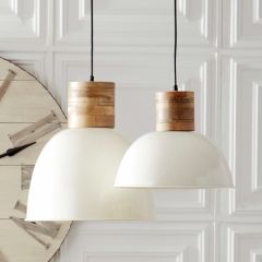 Farmhouse Accents Dome Pendant Light 17 Inch