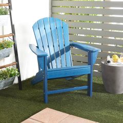 Farmhouse Blues Adirondack Patio Chair