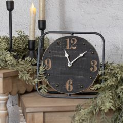 Farmhouse Chic Tabletop Clock