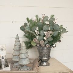 Farmhouse Christmas Eucalyptus Pick Set of 3