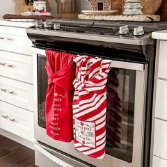 Farmhouse Christmas Kitchen Towel Set of 2