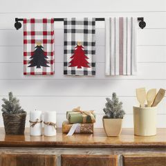 Farmhouse Christmas Tea Towel Set of 3