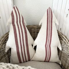 Farmhouse Christmas Tree Accent Pillow