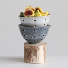 Farmhouse Classics Stoneware Berry Bowls Set of 2