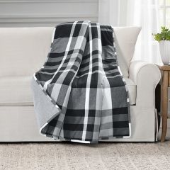 Farmhouse Cotton Plaid Throw