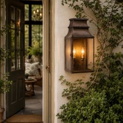 Farmhouse Estate Wall Lantern 25 Inch
