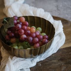 Farmhouse Faux Market Grape Cluster Set of 2