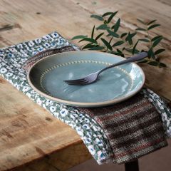 Farmhouse Glazed Ceramic Salad Plate