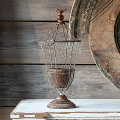 Farmhouse Hinged Wire Urn