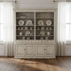 Farmhouse Manor Bookcase Cabinet