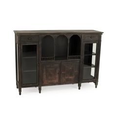 Farmhouse Manor Metal Buffet Table