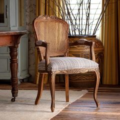 Farmhouse Manor Vintage Inspired Arm Chair