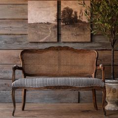 Farmhouse Manor Vintage Inspired Sette Bench