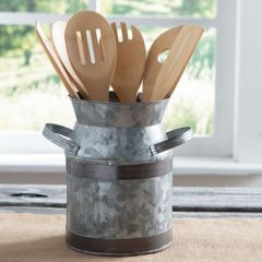 Farmhouse Milk Can Utensil Holder