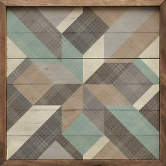 Farmhouse Mint Quilt Wall Art