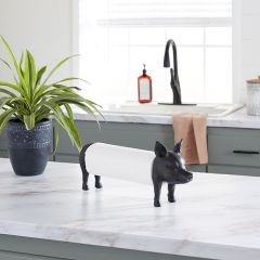 Farmhouse Pig Paper Towel Holder