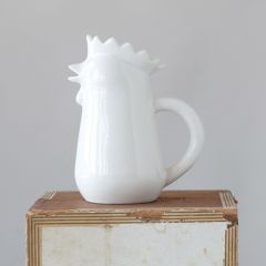 Farmhouse Stoneware Chicken Creamer
