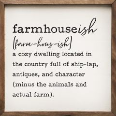Farmhouseish Definition Wall Art