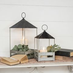 Farmstead Home Display Lanterns Set of 2
