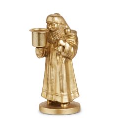 Father Christmas Taper Candle Holder