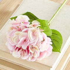 Faux Hydrangea Flower Stem