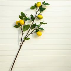 Faux Lemon Branch Set of 6