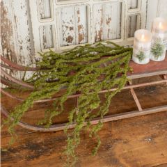 Faux Moss Branch Set of 3