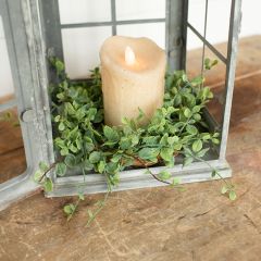 Faux Pimpernel 13 Inch Candle Wreath