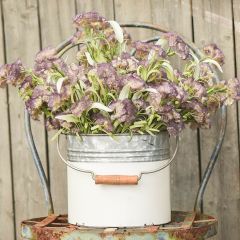 Faux Purple Dandelion Stem Bundle